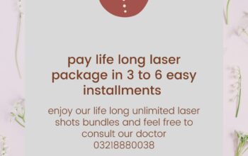 lifetime laser hair removal in Islamabad Lahore