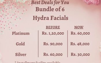 Hydrafacial in Islamabad Lahore – Deals Package
